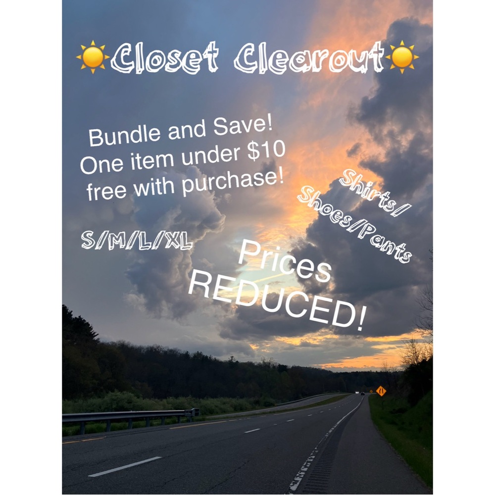 ☀️CLOSET CLEAROUT☀️